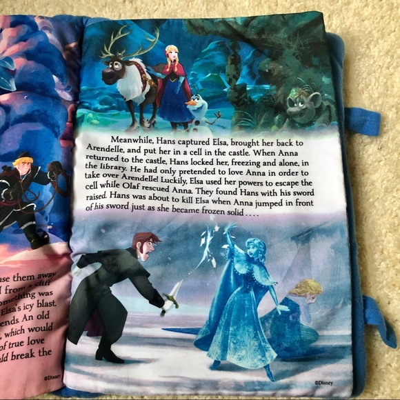 Frozen follow your heart cloth book - Picture 4 of 7